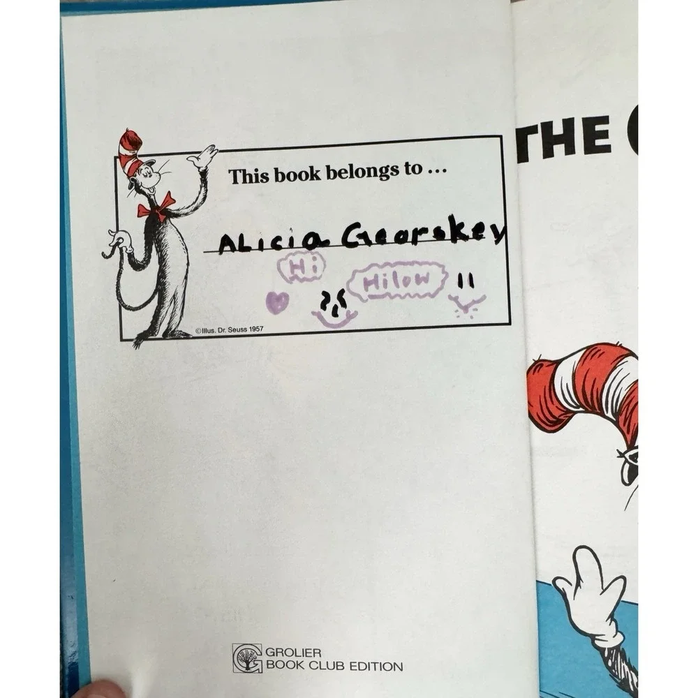 DR SEUSS-Banned Book I Saw It On Mulberry In Set (Copyrights 1963-1974) 6 in Set